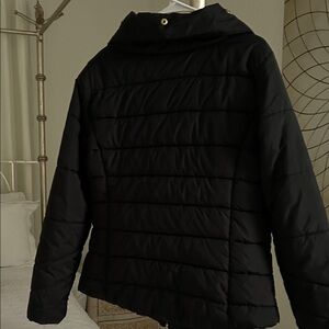 Arizona Jean Company Quilted Black Puffer Coat